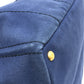 PRADA Handbag 1BG642 canvas blue Canapa