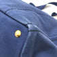 PRADA Handbag 1BG642 canvas blue Canapa