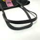 PRADA Tote Bag 1BG065 Nylon, Velour black Kaye trompe l'oeil Women Used Authentic