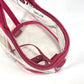 PRADA Tote Bag Plastics pink beach bag with pouch logo Canapa