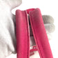 PRADA Tote Bag Plastics pink beach bag with pouch logo Canapa