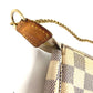 LOUIS VUITTON Handbag N58010 Damier Azur Canvas white Damier Azur Mini Pochette Accessoires Women Used Authentic