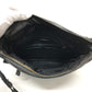 PRADA Shoulder Bag 2VH022 leather black Messenger mens Used Authentic