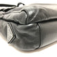 PRADA Shoulder Bag 2VH022 leather black Messenger mens Used Authentic