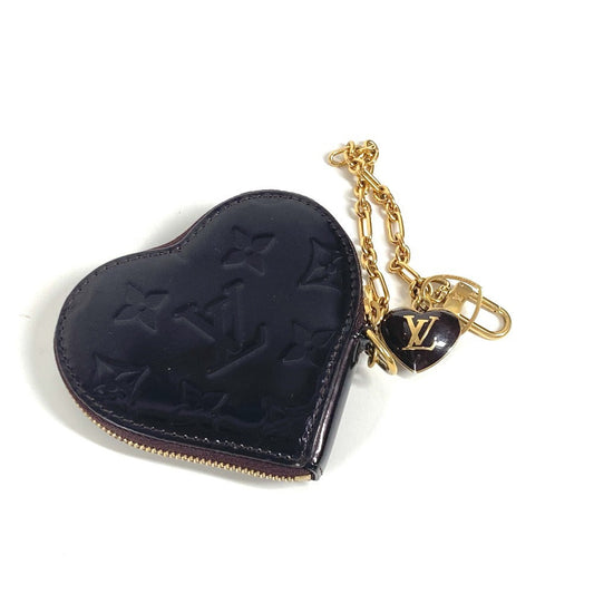 LOUIS VUITTON Coin case M93561 Monogram Vernis purple Monogram Vernis Porto Monet Cool