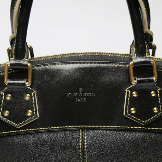 LOUIS VUITTON Handbag M91875 Calfskin Noir (Black) Handbag Suhari LockitPM Women Used Authentic