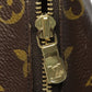 LOUIS VUITTON Pouch M47520 Monogram canvas Brown Pouch Monogram Pochette Cosmetic MM unisex(Unisex) Used Authentic
