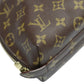 LOUIS VUITTON Pouch M47520 Monogram canvas Brown Pouch Monogram Pochette Cosmetic MM unisex(Unisex) Used Authentic