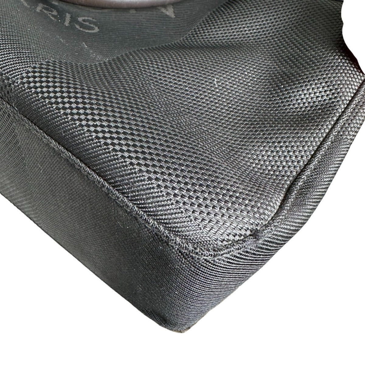 LOUIS VUITTON Handbag M93082 Damier Jean Canvas Noir (Black) Documents bag Damier Jean Yak unisex(Unisex) Used Authentic