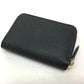 GIVENCHY Coin case leather black Women Used Authentic