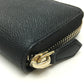 GIVENCHY Coin case leather black Women Used Authentic