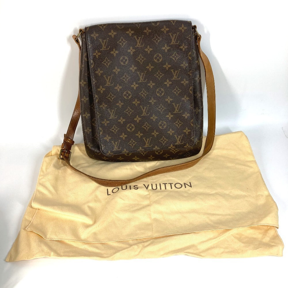 LOUIS VUITTON Shoulder Bag M51256�@ Monogram canvas Brown Monogram Musette Women Used Authentic