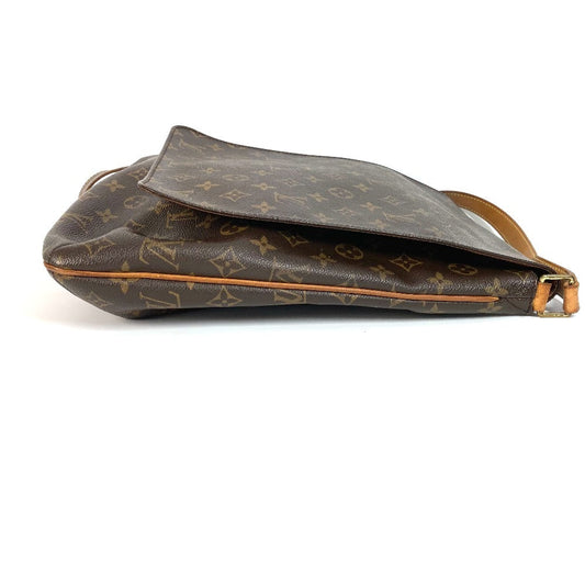 LOUIS VUITTON Shoulder Bag M51256�@ Monogram canvas Brown Monogram Musette Women Used Authentic