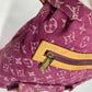 LOUIS VUITTON Shoulder Bag M95210 Monogram denim pink Monogram denim Buggy GM Women Used Authentic