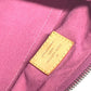 LOUIS VUITTON Shoulder Bag M95210 Monogram denim pink Monogram denim Buggy GM Women Used Authentic