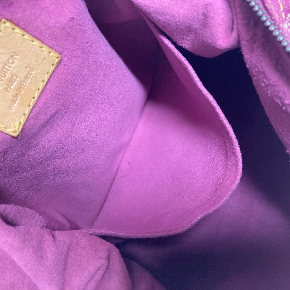 LOUIS VUITTON Shoulder Bag M95210 Monogram denim pink Monogram denim Buggy GM Women Used Authentic