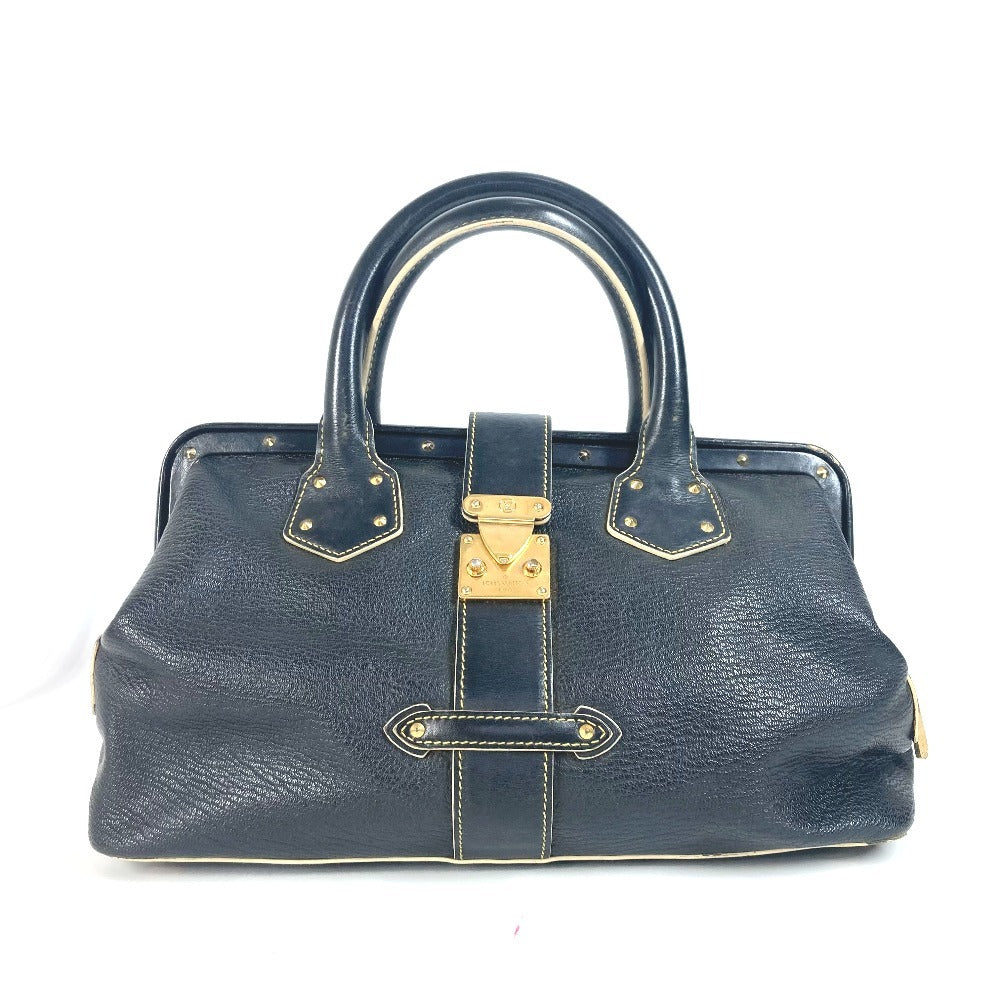 LOUIS VUITTON Handbag M91805 Suhari leather black Suhari Angenieux PM Studs Women Used Authentic