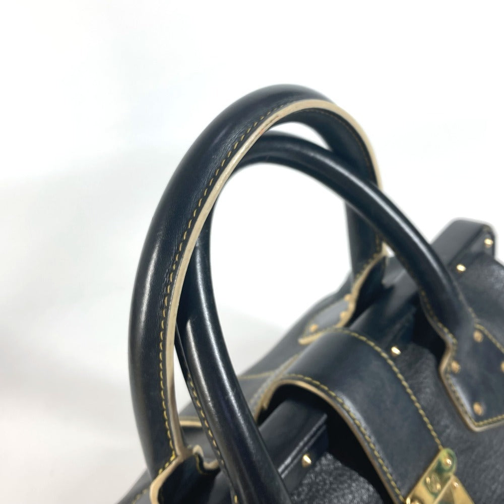 LOUIS VUITTON Handbag M91805 Suhari leather black Suhari Angenieux PM Studs Women Used Authentic