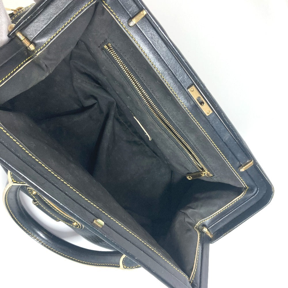 LOUIS VUITTON Handbag M91805 Suhari leather black Suhari Angenieux PM Studs Women Used Authentic