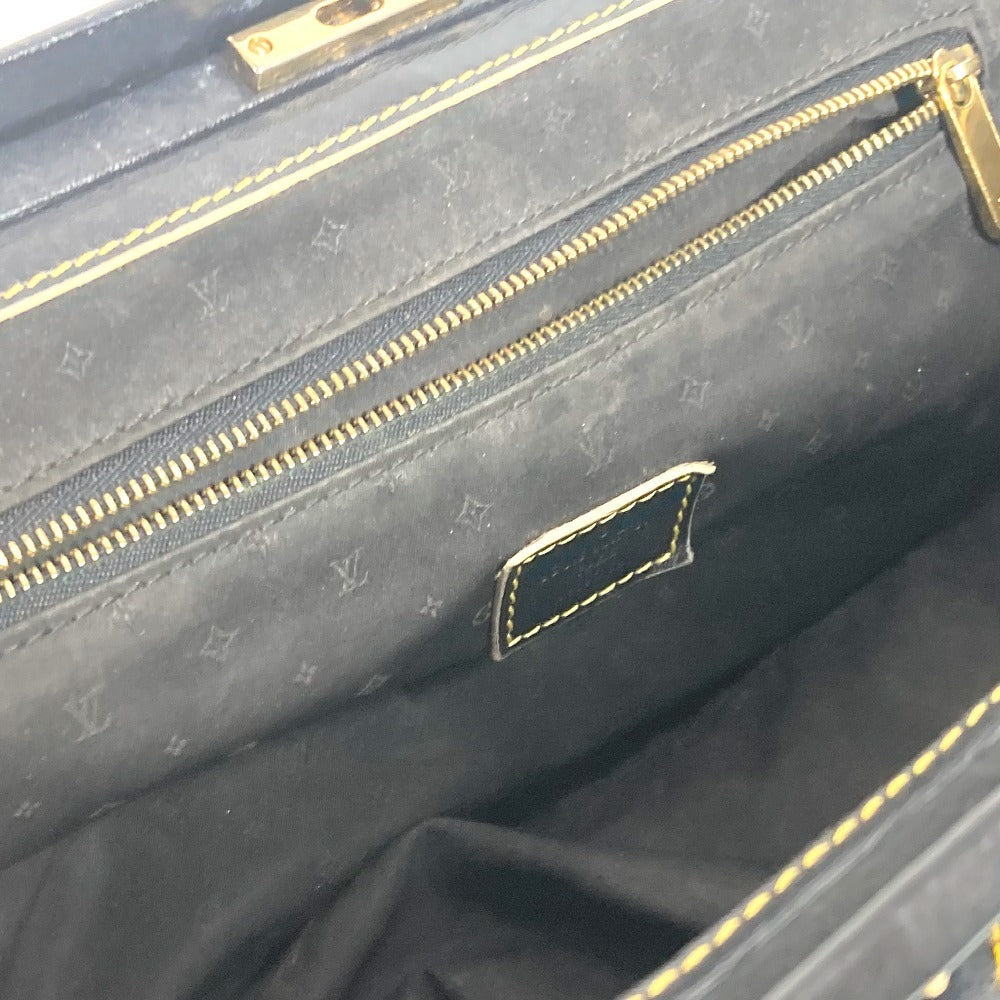 LOUIS VUITTON Handbag M91805 Suhari leather black Suhari Angenieux PM Studs Women Used Authentic