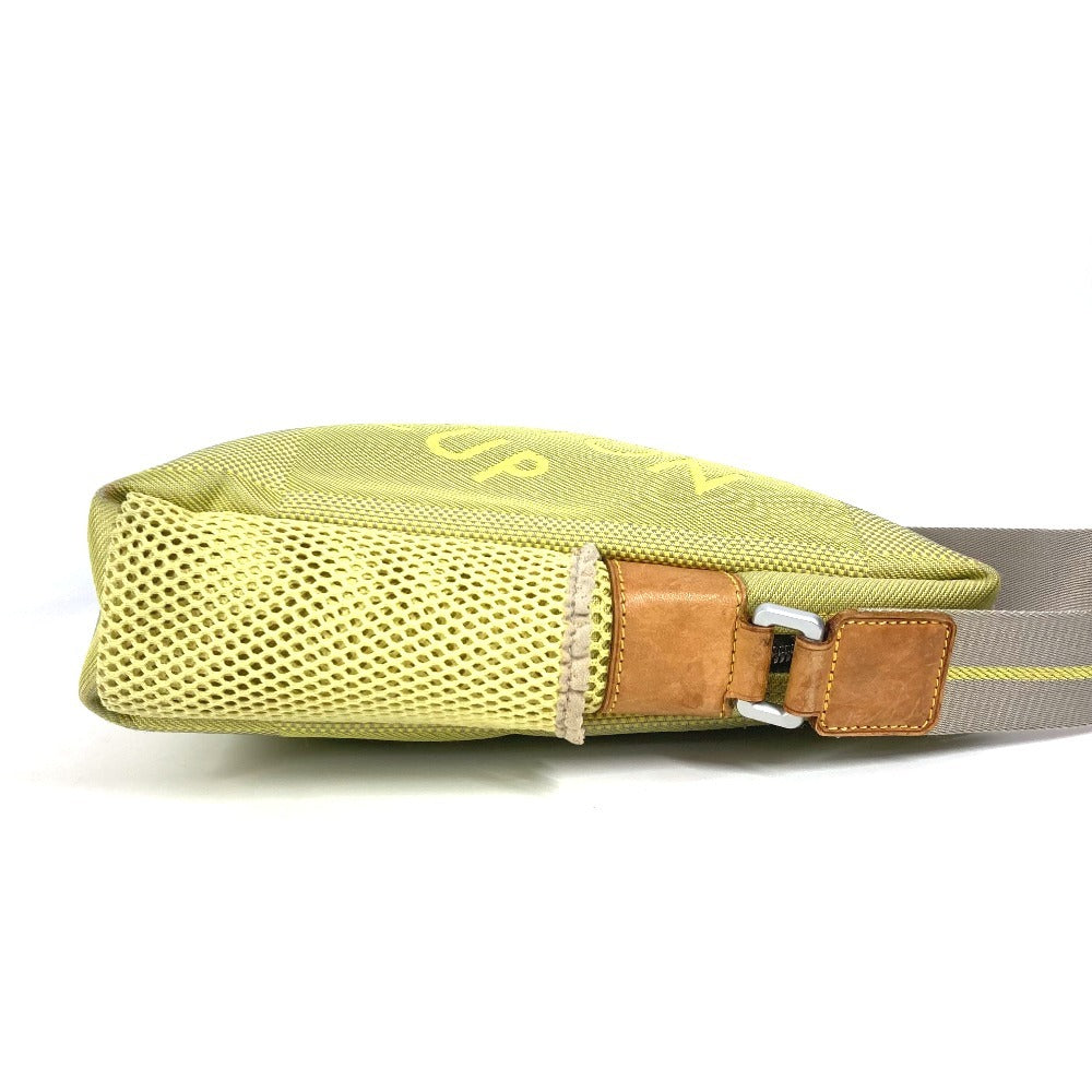 LOUIS VUITTON Shoulder Bag M80636 Nylon canvas yellow Damier Jean Weatherly unisex(Unisex) Used Authentic