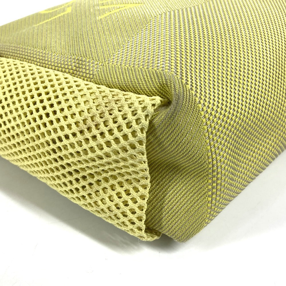LOUIS VUITTON Shoulder Bag M80636 Nylon canvas yellow Damier Jean Weatherly unisex(Unisex) Used Authentic