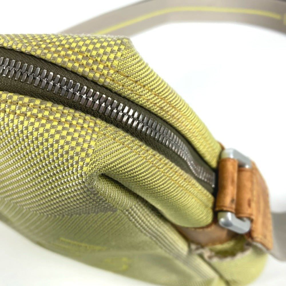 LOUIS VUITTON Shoulder Bag M80636 Nylon canvas yellow Damier Jean Weatherly unisex(Unisex) Used Authentic