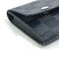 LOUIS VUITTON Long Wallet Purse N63084 Damier Grafitto Canvas black Damier Grafitte Portefeuille Ron Modular mens Used Authentic