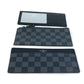 LOUIS VUITTON Long Wallet Purse N63084 Damier Grafitto Canvas black Damier Grafitte Portefeuille Ron Modular mens Used Authentic
