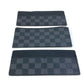 LOUIS VUITTON Long Wallet Purse N63084 Damier Grafitto Canvas black Damier Grafitte Portefeuille Ron Modular mens Used Authentic