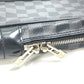 LOUIS VUITTON Business bag N41125 Damier Grafitto Canvas black Damier Grafitte Porto documan Voyage PDV mens Used Authentic