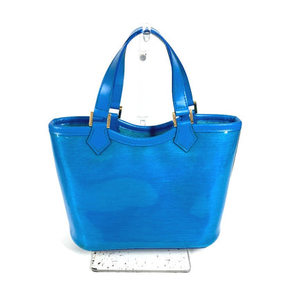 LOUIS VUITTON Handbag M92472 Plastics, Leather blue Epiplage Mini lagoon bay Women Used Authentic