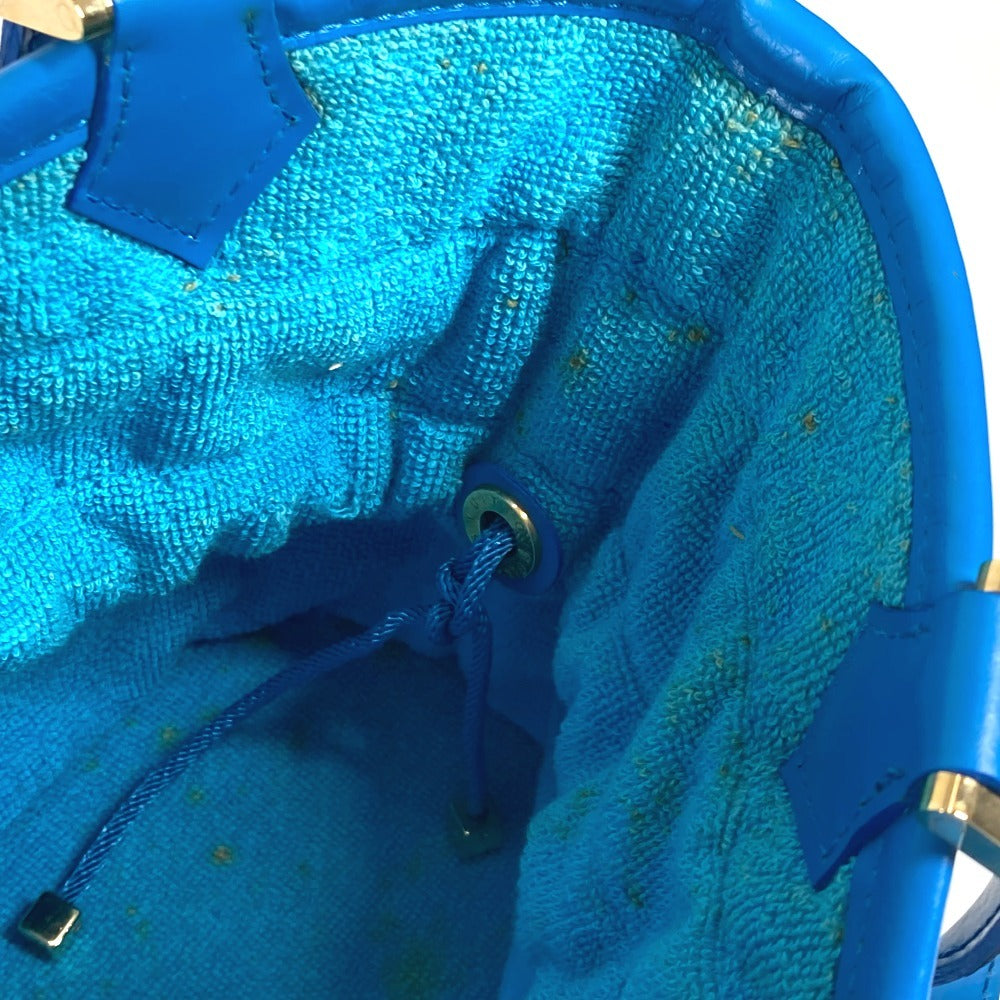LOUIS VUITTON Handbag M92472 Plastics, Leather blue Epiplage Mini lagoon bay Women Used Authentic