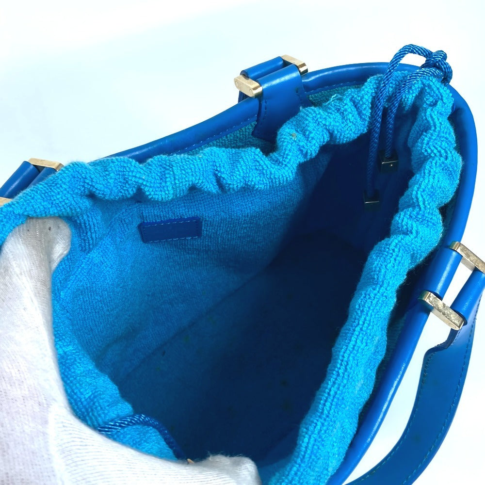 LOUIS VUITTON Handbag M92472 Plastics, Leather blue Epiplage Mini lagoon bay Women Used Authentic