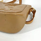 LOUIS VUITTON Shoulder Bag M91508 Monogram Vernis beige Monogram Vernis Minna Street Women Used Authentic