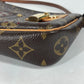 LOUIS VUITTON Shoulder Bag M95183 Monogram canvas pink Monogram Perfo Pochette Accessories Women Used Authentic