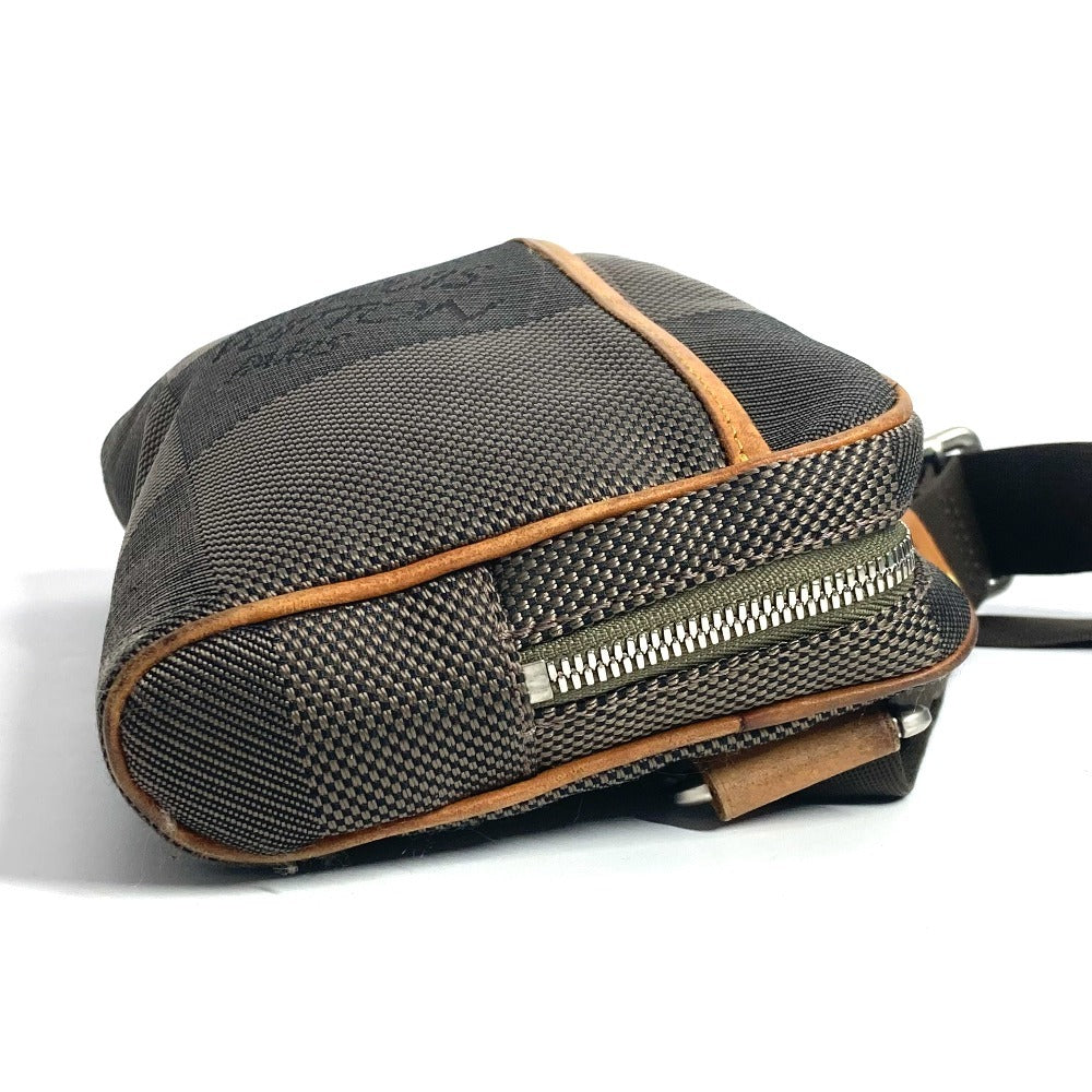 LOUIS VUITTON Sling bag M93619 Damier Jean Canvas khaki Damier Jean Acrobat unisex(Unisex) Used Authentic