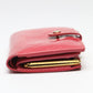 LOUIS VUITTON Bifold Wallet M9141F Monogram Vernis pink Porto Monet Bie Vienova Vernis Gamaguchi Wallet With card pocket Women Used Authentic