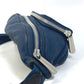 LOUIS VUITTON Sling bag M80706 Nylon canvas blue LV cup Mizenu mens Used Authentic