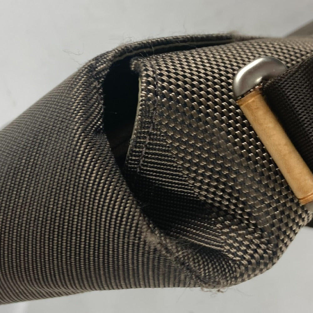 LOUIS VUITTON Shoulder Bag M93030 Damier Jean Canvas khaki Damier Jean Messager mens Used Authentic