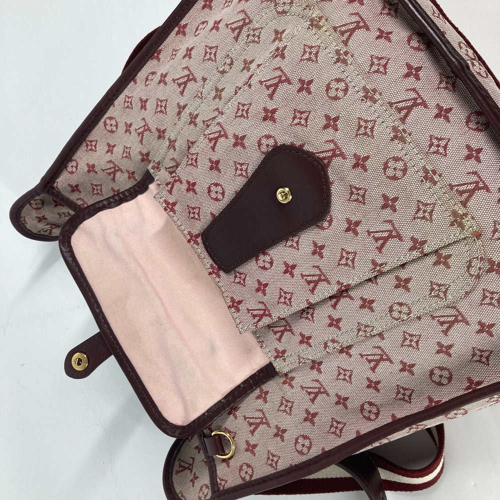 LOUIS VUITTON Shoulder Bag M92321 Monogram mini canvas Red Monogram mini Buzas Marie Kate Women Used Authentic
