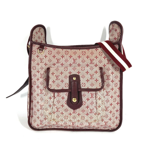 LOUIS VUITTON Shoulder Bag M92321 Monogram mini canvas Red Monogram mini Buzas Marie Kate Women Used Authentic