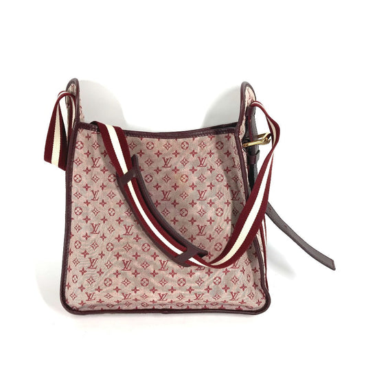 LOUIS VUITTON Shoulder Bag M92321 Monogram mini canvas Red Monogram mini Buzas Marie Kate Women Used Authentic