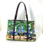 LOUIS VUITTON Tote Bag M93771 Canvas / leather green Eyeall hippo PM Women Used Authentic