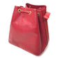LOUIS VUITTON Shoulder Bag M44107 Epi Leather Red Epi Petit Noe Women Used Authentic