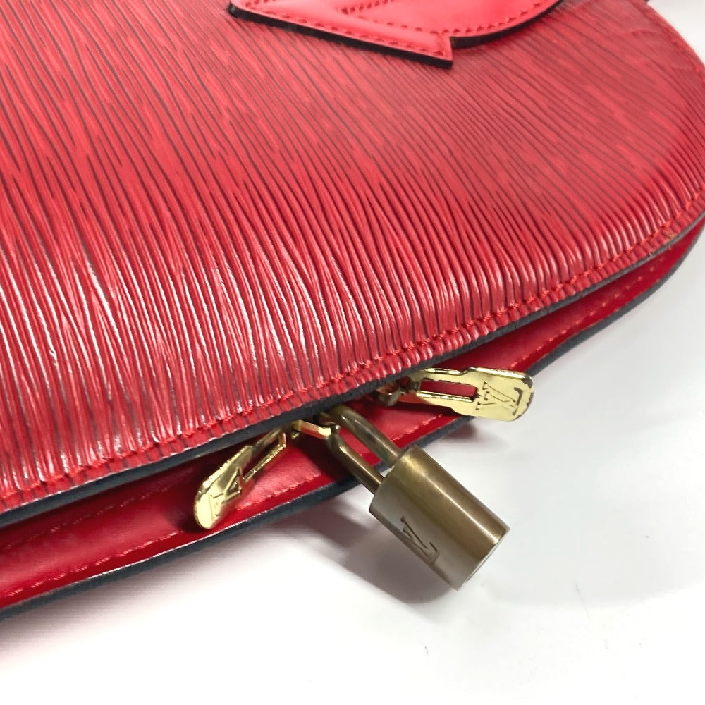 LOUIS VUITTON Shoulder Bag M52287 Epi Leather Red Epi Ryu Sac