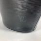 LOUIS VUITTON Handbag M54522 Epi Leather black Epi Noctumble Women Used Authentic