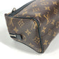 LOUIS VUITTON business bag M40378 Monogram macacer canvas Brown Monogram macacer truth toilette mens Used Authentic