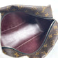 LOUIS VUITTON business bag M40378 Monogram macacer canvas Brown Monogram macacer truth toilette mens Used Authentic