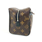 LOUIS VUITTON business bag M40378 Monogram macacer canvas Brown Monogram macacer truth toilette mens Used Authentic